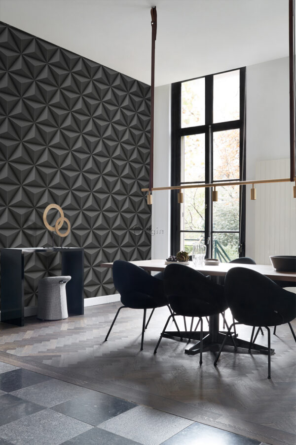 Origin Wallcoverings tapeet graafika 3D tumehall