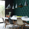 Origin Wallcoverings tapeet graafika 3D sinakasroheline