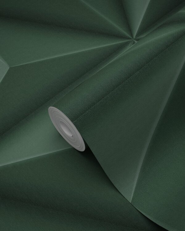 Origin Wallcoverings tapeet graafika 3D tume roheline
