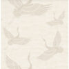 Origin Wallcoverings tapeet kraanlinnud - liivakarva