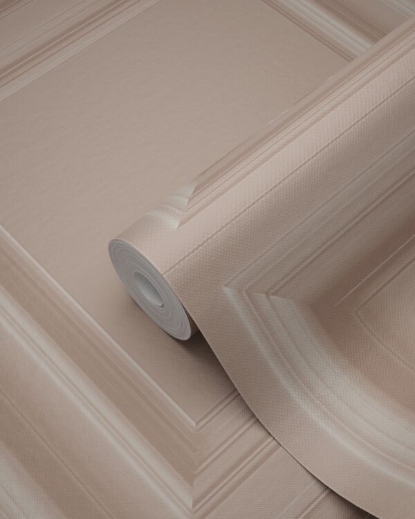 Origin Wallcoverings tapeet seinapaneel antiikroosa