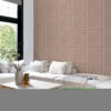 Origin Wallcoverings tapeet seinapaneel antiikroosa