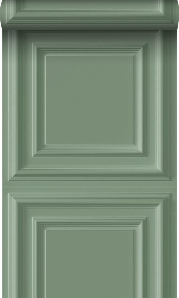 Origin Wallcoverings tapeet seinapaneel hallikasroheline