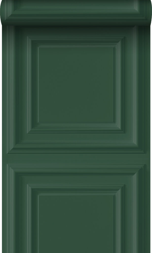 Origin Wallcoverings tapeet seinapaneel tume roheline