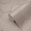 Origin Wallcoverings 3d mesilasvaha motiiv tapeet - heleroosa