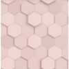 Origin Wallcoverings 3d mesilasvaha motiiv tapeet - heleroosa