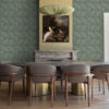 Origin Wallcoverings 3D mesilasvõrgu motiiv tapeet - hallikasroheline