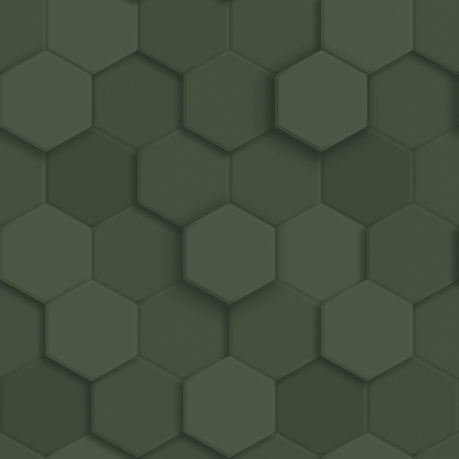 Origin Wallcoverings 3d mesilasvaha motiiv tapeet - tume roheline