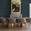 Origin Wallcoverings 3D mesilasvähk motiiv tapeet - tumesinine