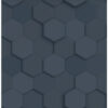 Origin Wallcoverings 3D mesilasvähk motiiv tapeet - tumesinine