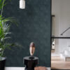 Origin Wallcoverings 3D mesilasvähk motiiv tapeet - tumesinine
