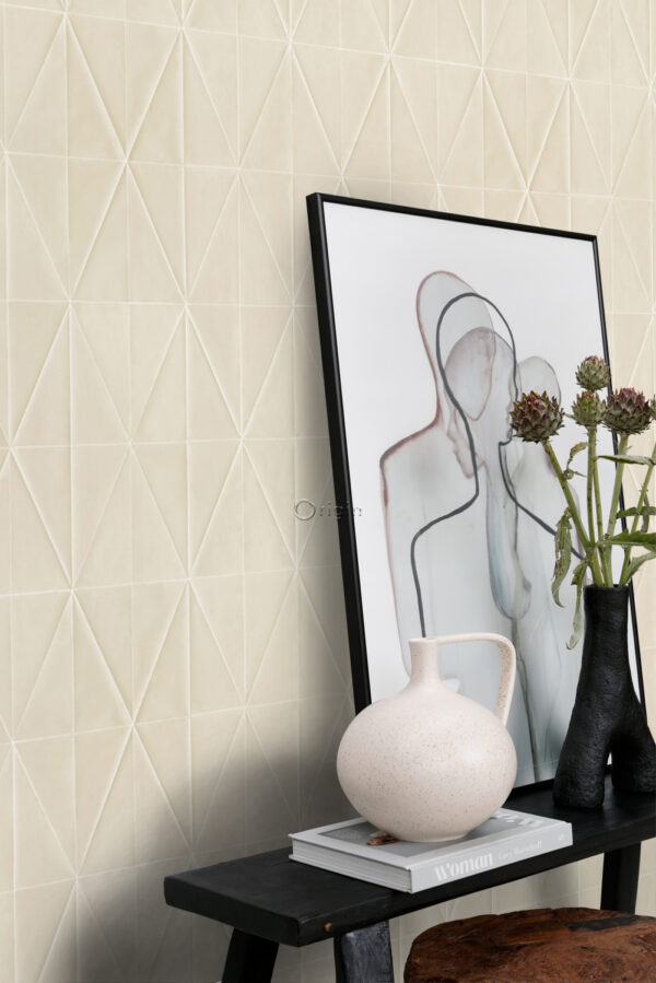 Origin Wallcoverings origami motiiv - liivbeež