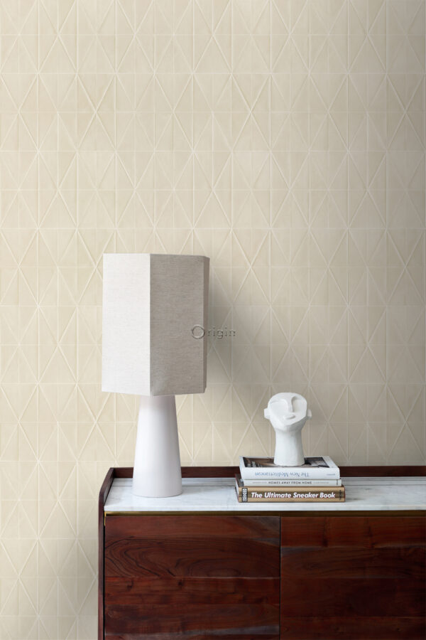 Origin Wallcoverings origami motiiv - liivbeež