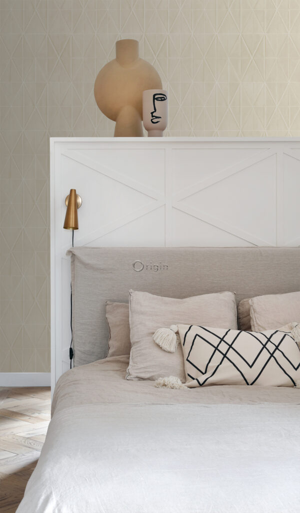Origin Wallcoverings origami motiiv - liivbeež