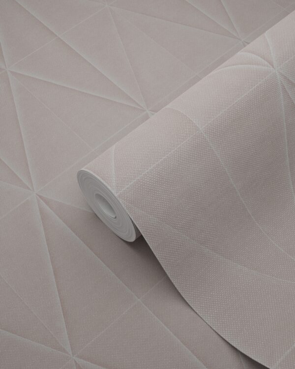 Origin Wallcoverings origami motiiv - pehme roosa