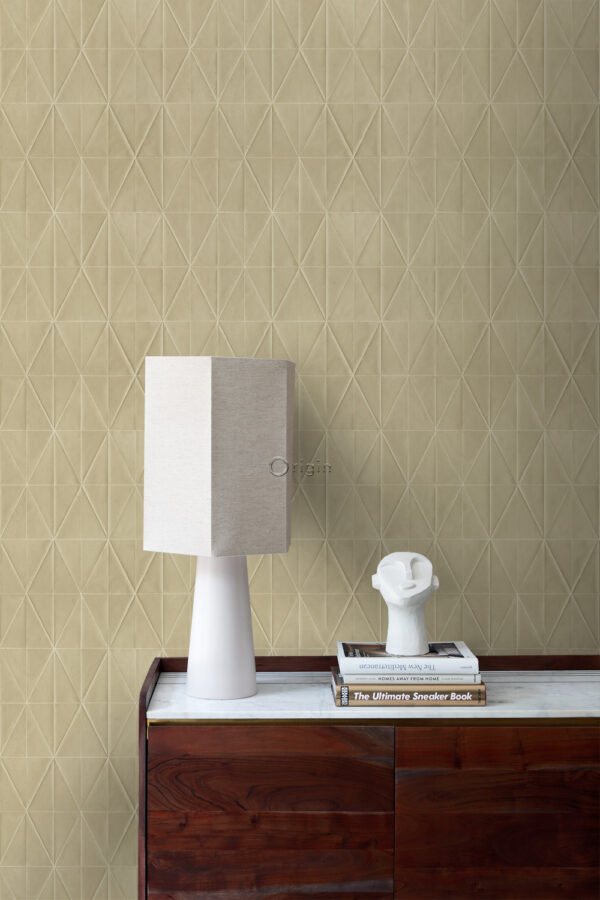 Origin Wallcoverings origami motiiv - beež