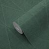 Origin Wallcoverings origami motiiv - tume roheline