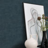 Origin Wallcoverings tapeet linane välimus - tumesinine