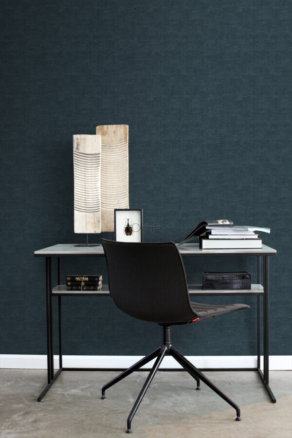 Origin Wallcoverings tapeet linane välimus - tumesinine