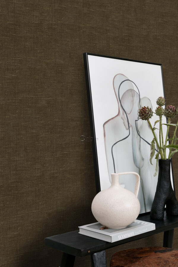Origin Wallcoverings tapeet linane välimus - pruun