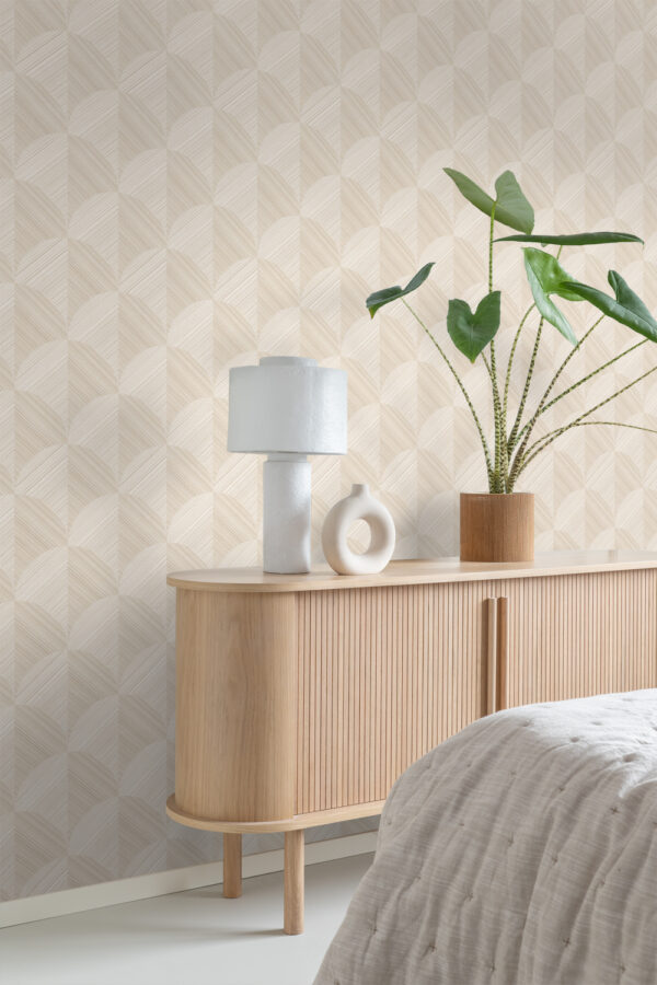 Origin Wallcoverings 3D print tapeet - helebeež