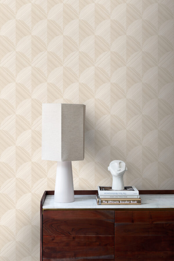 Origin Wallcoverings 3D print tapeet - helebeež