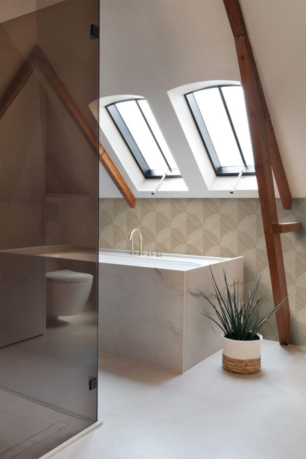 Origin Wallcoverings 3D print tapeet - beež