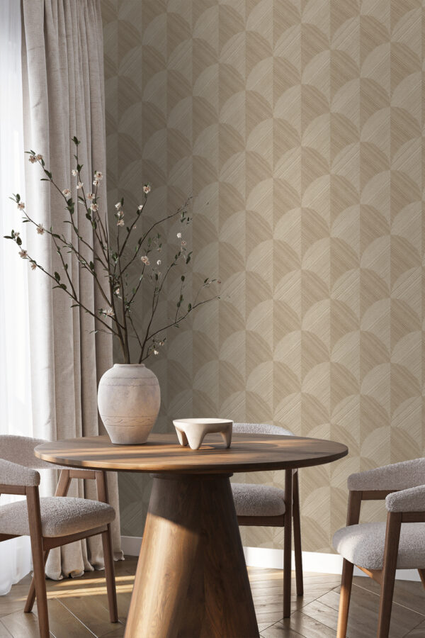 Origin Wallcoverings 3D print tapeet - beež