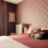 Origin Wallcoverings 3D print tapeet - terrakota ja roosa