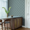 Origin Wallcoverings 3D print tapeet - tuhmunud sinine