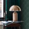Origin Wallcoverings 3D print tapeet - tume roheline