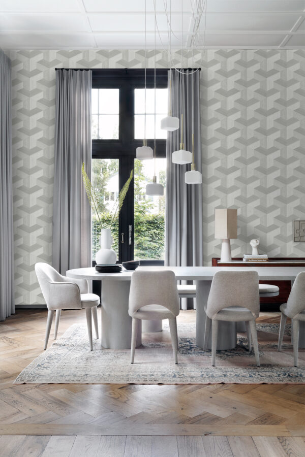 Origin Wallcoverings 3D tapeet - hall