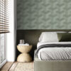 Origin Wallcoverings 3D tapeet - hallikasroheline