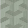 Origin Wallcoverings 3D tapeet - hallikasroheline