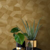Origin Wallcoverings tapeet graafiline 3D soe kuld