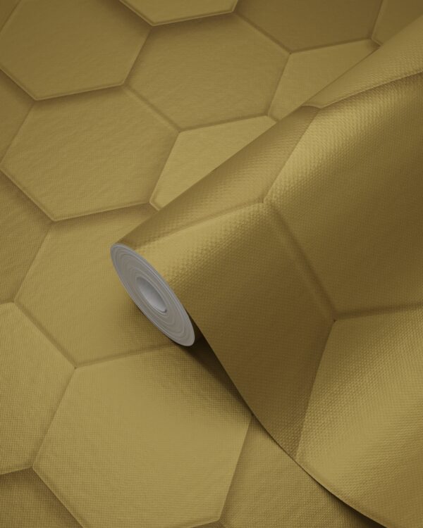 Origin Wallcoverings 3d mesilasvaha motiiv tapeet - kuld