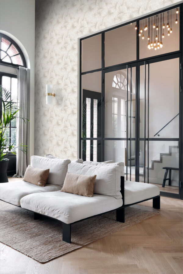 Origin Wallcoverings tapeet 3D lehed - soe hall