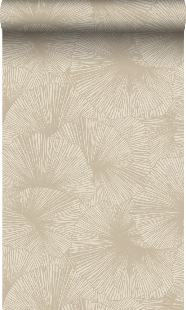 Origin Wallcoverings tapeet 3D lehed - beež