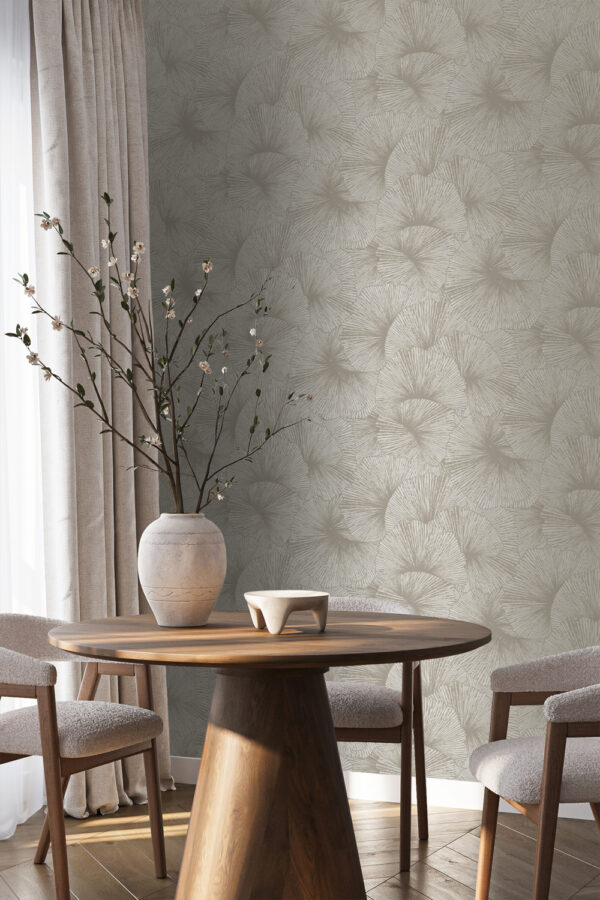Origin Wallcoverings 3D leheprint tapeet - taupe