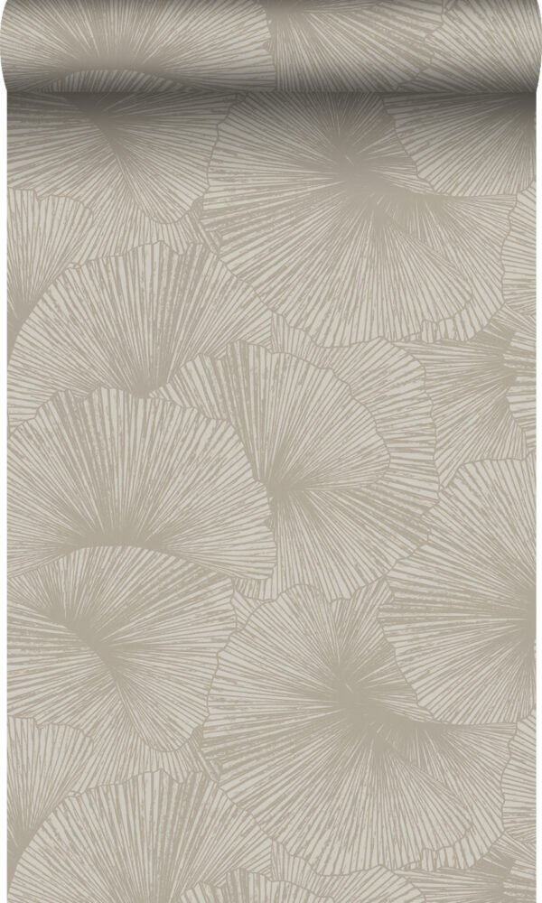 Origin Wallcoverings 3D leheprint tapeet - taupe