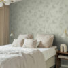 Origin Wallcoverings 3D leheprint tapeet - hallikasroheline