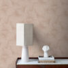 Origin Wallcoverings 3D lehtede tapeet - antiikroosa