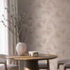 Origin Wallcoverings 3D lehtede tapeet - antiikroosa