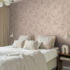 Origin Wallcoverings 3D lehtede tapeet - antiikroosa
