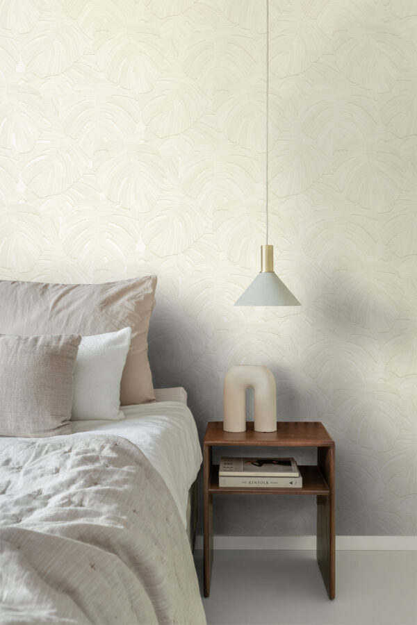 Origin Wallcoverings tapeet troopilised lehed - helebeež