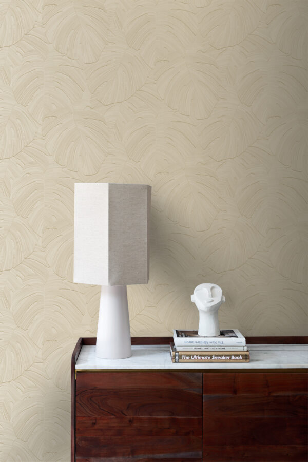 Origin Wallcoverings tapeet troopilised lehed - taupe