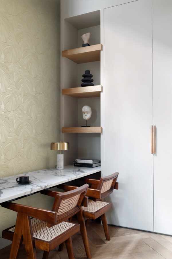 Origin Wallcoverings tapeet troopilised lehed - liivbeež