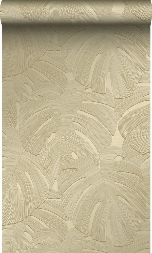 Origin Wallcoverings tapeet troopilised lehed - liivbeež