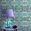 Origin Wallcoverings mittekootud tapeet XXL džungli palavik türkiis