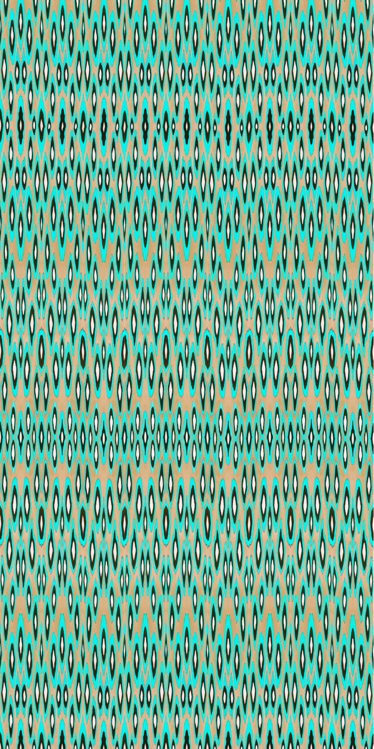 Origin Wallcoverings seina fototapeet coco ikat - türkiis
